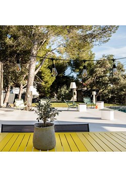 lumisky Girlanda LED &quot;Mafy&quot; w kolorze granatowym - dł. 600 cm ze sklepu Limango Polska w kategorii Oświetlenie ogrodowe - zdjęcie 174605726