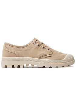 Buty Palladium Pampa Oxford 92351-298-M beżowy ze sklepu ButyModne.pl w kategorii Trampki damskie - zdjęcie 174606126