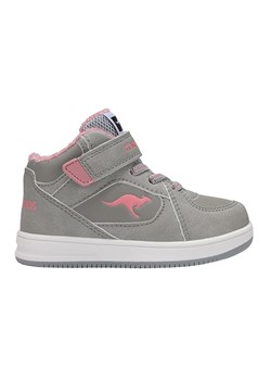 Kangaroos Sneakersy &quot;K-CPI Kalino&quot; w kolorze szaro-jasnoróżowym ze sklepu Limango Polska w kategorii Buty zimowe dziecięce - zdjęcie 174607479