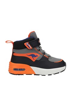 Kangaroos Sneakersy &quot;K-XI Creed&quot; w kolorze pomarańczowo-szaro-czarnym ze sklepu Limango Polska w kategorii Buty zimowe dziecięce - zdjęcie 174607507