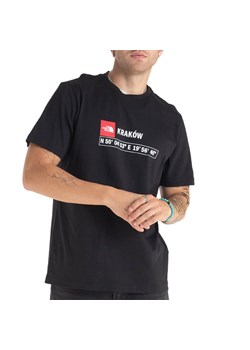 Koszulka The North Face GPS Krakow 0A8B4EJK31 - czarne ze sklepu streetstyle24.pl w kategorii T-shirty męskie - zdjęcie 174609925