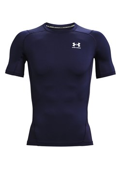 Under Armour Koszulka sportowa &quot;Armour Comp&quot; w kolorze granatowym ze sklepu Limango Polska w kategorii T-shirty męskie - zdjęcie 174610045