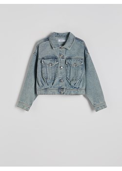 Reserved - Jeansowa kurtka - niebieski ze sklepu Reserved w kategorii Kurtki damskie - zdjęcie 174611547
