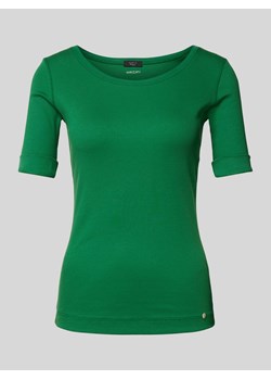 T-shirt z efektem prążkowania ze sklepu Peek&Cloppenburg  w kategorii Bluzki damskie - zdjęcie 174611818