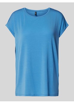 T-shirt w jednolitym kolorze model ‘AVA’ ze sklepu Peek&Cloppenburg  w kategorii Bluzki damskie - zdjęcie 174611879
