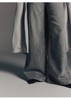 Reserved - Jeansy z szerokimi nogawkami - jasnoszary ze sklepu Reserved w kategorii Jeansy damskie - zdjęcie 174614166