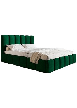 Łóżko tapicerowane welurem 160x200 W4-Z76 ze sklepu Edinos.pl w kategorii Łóżka i materace - zdjęcie 174614618