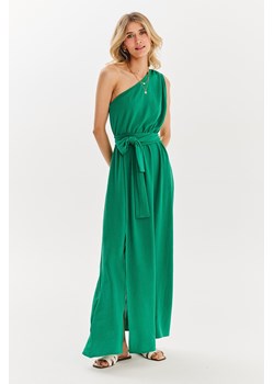 Sukienka asymetryczna Emerald Wave XS ze sklepu NAOKO w kategorii Sukienki - zdjęcie 174615516