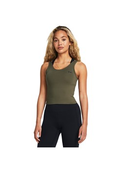 Damski top treningowy Under Armour Motion Tank Emea - oliwkowy/khaki ze sklepu Sportstylestory.com w kategorii Bluzki damskie - zdjęcie 174616335