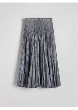 Reserved - Spódnica midi - szary ze sklepu Reserved w kategorii Spódnice - zdjęcie 174620756