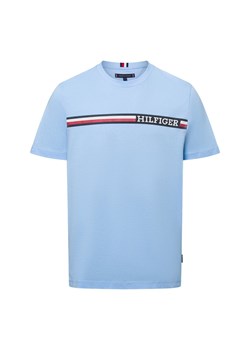 Tommy Hilfiger Koszulka męska Mężczyźni Bawełna jasnoniebieski nadruk ze sklepu vangraaf w kategorii T-shirty męskie - zdjęcie 174622666