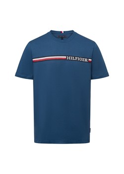 Tommy Hilfiger Koszulka męska Mężczyźni Bawełna indygo nadruk ze sklepu vangraaf w kategorii T-shirty męskie - zdjęcie 174622669