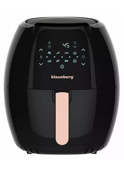 Czarna frytownica beztłuszczowa z 7 programami gotowania C4-G52 ze sklepu Edinos.pl w kategorii Dom - zdjęcie 174630786