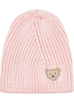 Steiff Czapka beanie w kolorze jasnoróżowym ze sklepu Limango Polska w kategorii Czapki dziecięce - zdjęcie 174634085