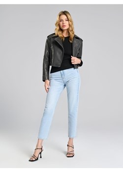 Sinsay - Jeansy mom fit - niebieski ze sklepu Sinsay w kategorii Jeansy damskie - zdjęcie 174635535