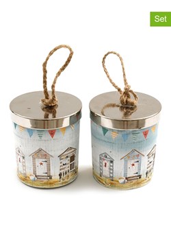 SiL Interiors Świece zapachowe (2 szt.) - wys. 9,5 x Ø 8 cm ze sklepu Limango Polska w kategorii Świece i dyfuzory - zdjęcie 174637285