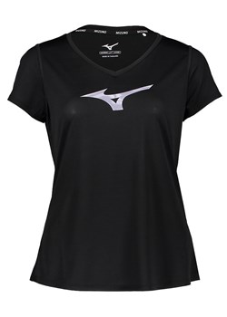 Mizuno Koszulka sportowa &quot;Core&quot; w kolorze czarnym ze sklepu Limango Polska w kategorii Bluzki damskie - zdjęcie 174637567