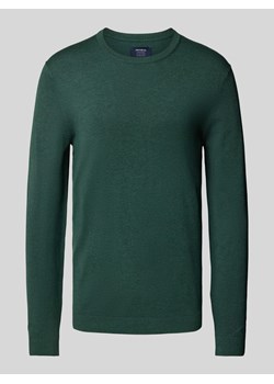 Sweter z imitacji dzianiny ze sklepu Peek&Cloppenburg  w kategorii Swetry męskie - zdjęcie 174638547