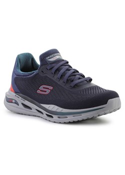 Buty Skechers Arch Fit Orvan-Trayver 210434-DKNV niebieskie ze sklepu ButyModne.pl w kategorii Buty sportowe męskie - zdjęcie 174639225