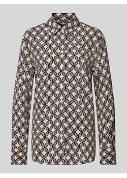 Bluzka z nadrukiem z motywem na całej powierzchni ze sklepu Peek&Cloppenburg  w kategorii Bluzki damskie - zdjęcie 174643525