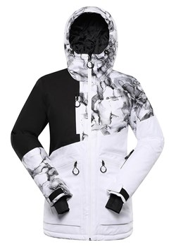 Alpine Pro Kurtka narciarska &quot;Uzera&quot; w kolorze biało-czarnym ze sklepu Limango Polska w kategorii Kurtki damskie - zdjęcie 174644128