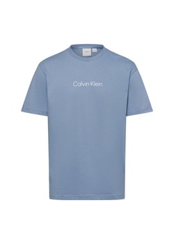 Calvin Klein Koszulka męska Mężczyźni Bawełna jasnoniebieski nadruk ze sklepu vangraaf w kategorii T-shirty męskie - zdjęcie 174644668