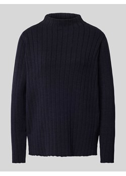 Sweter z dzianiny ze stójką ze sklepu Peek&Cloppenburg  w kategorii Swetry damskie - zdjęcie 174648526