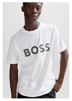 Hugo Boss Koszulka w kolorze białym ze sklepu Limango Polska w kategorii T-shirty męskie - zdjęcie 174649226