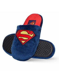 Kapcie męskie SOXO SUPERMAN DC Comics z twardą podeszwą TPR ze sklepu Sklep SOXO w kategorii Kapcie męskie - zdjęcie 174649326