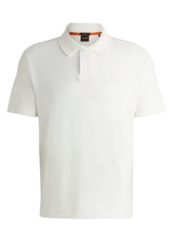 Hugo Boss Koszulka polo w kolorze białym ze sklepu Limango Polska w kategorii T-shirty męskie - zdjęcie 174655809