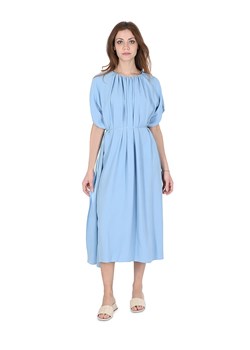 Hugo Boss Sukienka &quot;Dibanty&quot; w kolorze błękitnym ze sklepu Limango Polska w kategorii Sukienki - zdjęcie 174655926