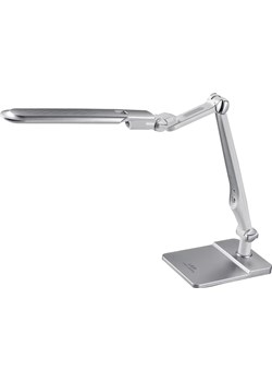 Srebrna lampka do biurka LED ściemniana S265 R3-S16 ze sklepu Edinos.pl w kategorii Lampy stołowe - zdjęcie 174665017