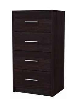 Minimalistyczna komoda z szufladami wenge - Gopox 5X ze sklepu Edinos.pl w kategorii Komody - zdjęcie 174665028