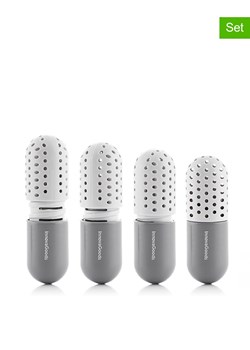 InnovaGoods Dezodoranty w kapsułkach (2 szt.) w kolorze biało-szarym do obuwia ze sklepu Limango Polska w kategorii Antyperspiranty damskie - zdjęcie 174665745