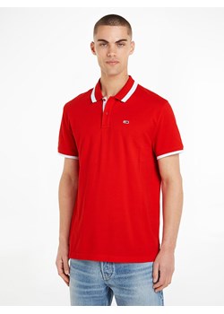 Tommy Hilfiger Koszulka polo w kolorze czerwonym ze sklepu Limango Polska w kategorii T-shirty męskie - zdjęcie 174666017