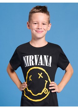 Sinsay - Koszulka Nirvana - czarny ze sklepu Sinsay w kategorii T-shirty chłopięce - zdjęcie 174667939