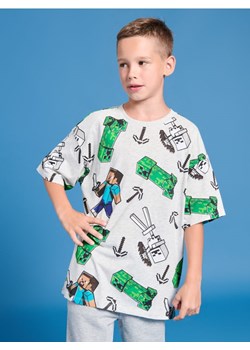 Sinsay - Koszulka Minecraft - szary ze sklepu Sinsay w kategorii T-shirty chłopięce - zdjęcie 174669697