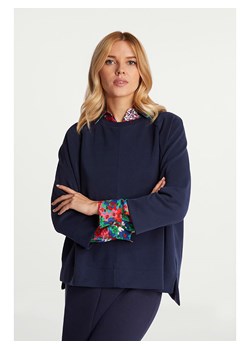 Rich &amp; Royal Bluza w kolorze granatowym ze sklepu Limango Polska w kategorii Bluzy damskie - zdjęcie 174669965