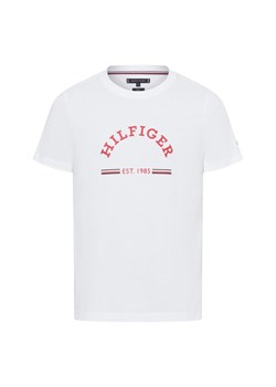 Tommy Hilfiger Koszulka męska Mężczyźni Bawełna biały nadruk ze sklepu vangraaf w kategorii T-shirty męskie - zdjęcie 174670489