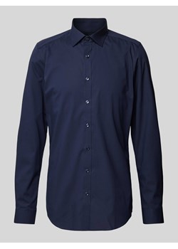 Koszula biznesowa o kroju slim fit z bardzo długim rękawem model ‘NEW YORK'’ ze sklepu Peek&Cloppenburg  w kategorii Koszule męskie - zdjęcie 174671135