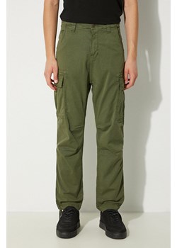 Alpha Industries spodnie Squad Pant męskie kolor zielony proste 188202 ze sklepu PRM w kategorii Spodnie męskie - zdjęcie 174671227