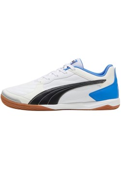 Buty piłkarskie Puma Pressing Iv 107419 05 białe ze sklepu ButyModne.pl w kategorii Buty sportowe męskie - zdjęcie 174671505