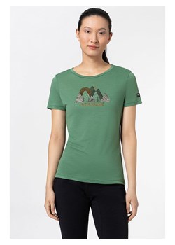 super.natural Koszulka &quot;Triangle Hill&quot; w kolorze zielonym ze sklepu Limango Polska w kategorii Bluzki damskie - zdjęcie 174675619