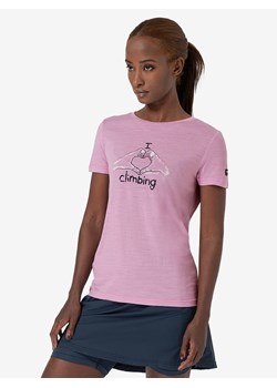 super.natural Koszulka &quot;I love climbing&quot; w kolorze jasnoróżowym ze sklepu Limango Polska w kategorii Bluzki damskie - zdjęcie 174675675