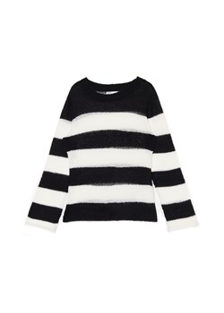 Cropp - Sweter w paski - biały ze sklepu Cropp w kategorii Swetry damskie - zdjęcie 174677655
