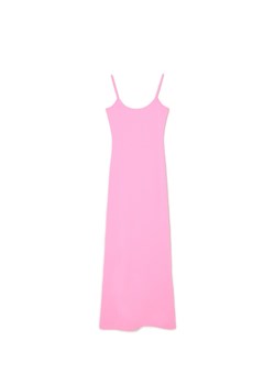 Cropp - Różowa sukienka maxi - różowy ze sklepu Cropp w kategorii Sukienki - zdjęcie 174679037