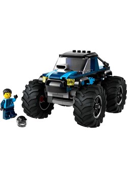 LEGO LEGO® City 60402 Blue monster truck; toy off-roader - 5+ ze sklepu Limango Polska w kategorii Zabawki - zdjęcie 174688556
