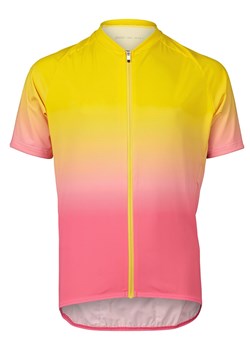 POC Koszulka kolarska &quot;XC&quot; w kolorze żółto-różowym ze sklepu Limango Polska w kategorii T-shirty męskie - zdjęcie 174689057