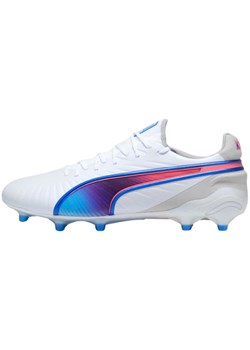 Buty piłkarskie Puma King Ultimate FG/AG 107809 02 białe ze sklepu ButyModne.pl w kategorii Buty sportowe męskie - zdjęcie 174689948