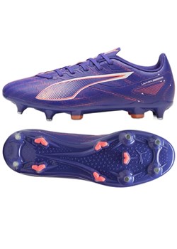 Buty Puma Ultra 5 Play MxSG 107904-01 fioletowe ze sklepu ButyModne.pl w kategorii Buty sportowe męskie - zdjęcie 174689979